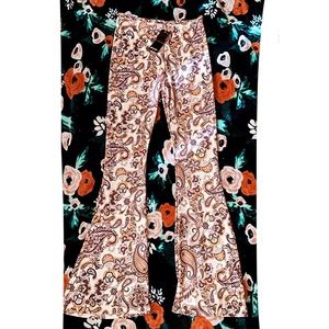 Groovy Baby Paisley Flare Stretch Pants